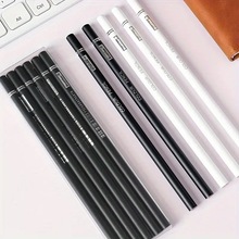 Brushfeer白色单支油性彩色铅笔黑色彩铅绘画涂鸦小清新彩色铅笔
