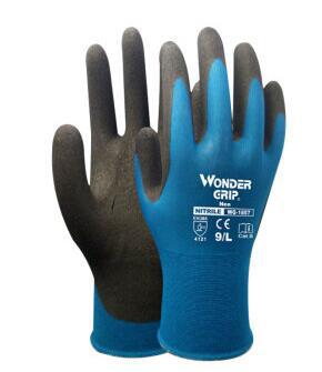 多给力 WG-1857 丁腈橡胶劳保手套 多给力丁腈耐油手套