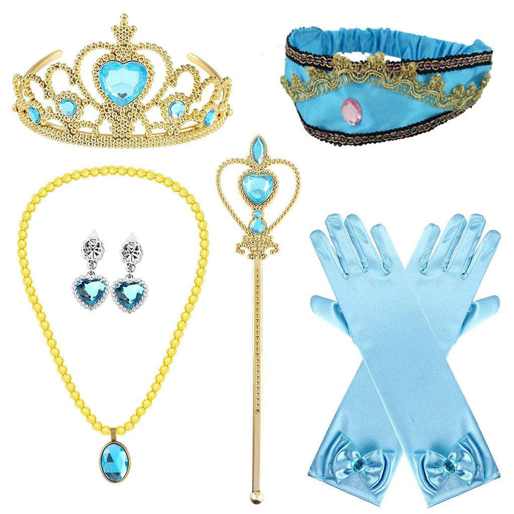 Jasmine Princess Jewelry Resumen Combinación de enlaces Accesorios COS de Halloween para niños al por mayor Comercio exterior transfronterizo Aladdin