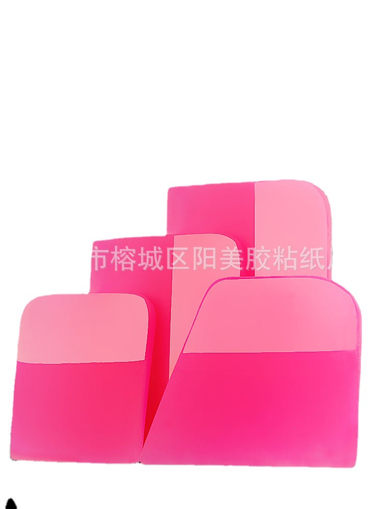 Coche invisible ropa de coche raspador Rosa tendón de carne raspado película herramienta tendón de carne raspado película transparente construcción raspador