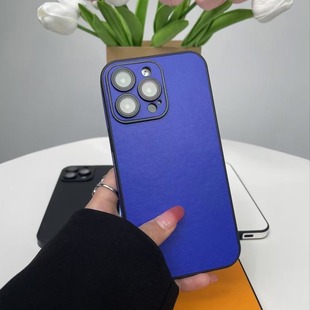 NEW NEW SiDe-mounteD Plain Leather D7 11proMAX 12proMAX 13MINI,14pro 15 Protective Case
