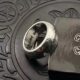CH fashion brand punk crook ring High version men and women Classic thick version Ring cross hip hop