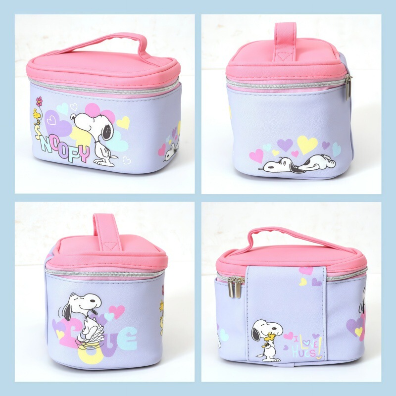 かわいい犬大容量ポータブル化粧品バッグポータブルトラベルトイレタリーバッグ化粧品バッグ包装収納袋|undefined