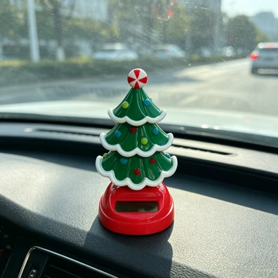 Car ornaments: automatic swing doll car - 5510cm-gross-weight-39g-candy-green-with-packaging-double-sided-stickers