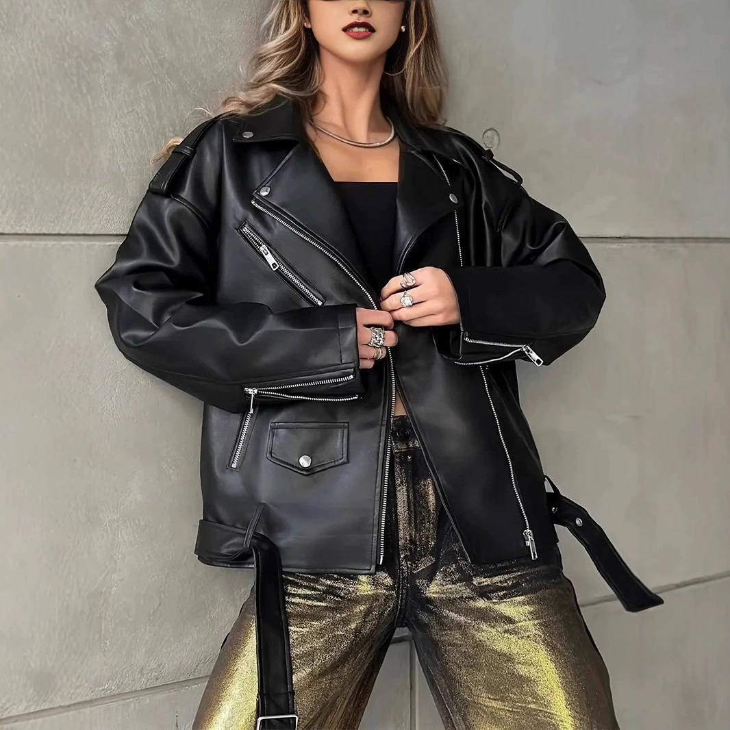 (Cross-border trading), polyurethane retro jacket