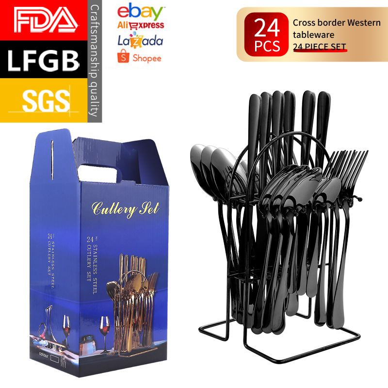 펜던트 1010 세트 24 개 부품 (블랙)