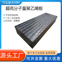 超高分子量聚乙烯板定制 黑色耐磨UPE塑料板加工HDPE高分子板材