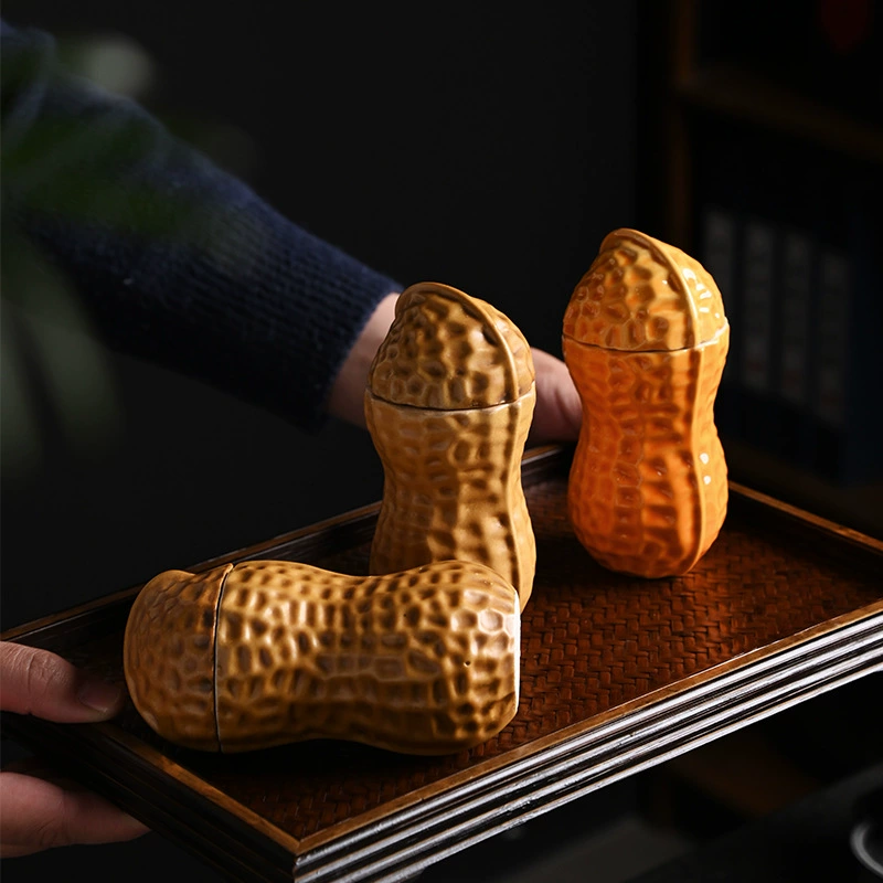 Креативное моделирование арахисовый чайник керамический горшок банки для хранения сухофруктов запечатывание горшок Свадебные украшения