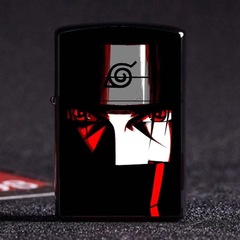 火影忍者海賊王煤油打火機 防風金屬機 支持一件代發廠家批發