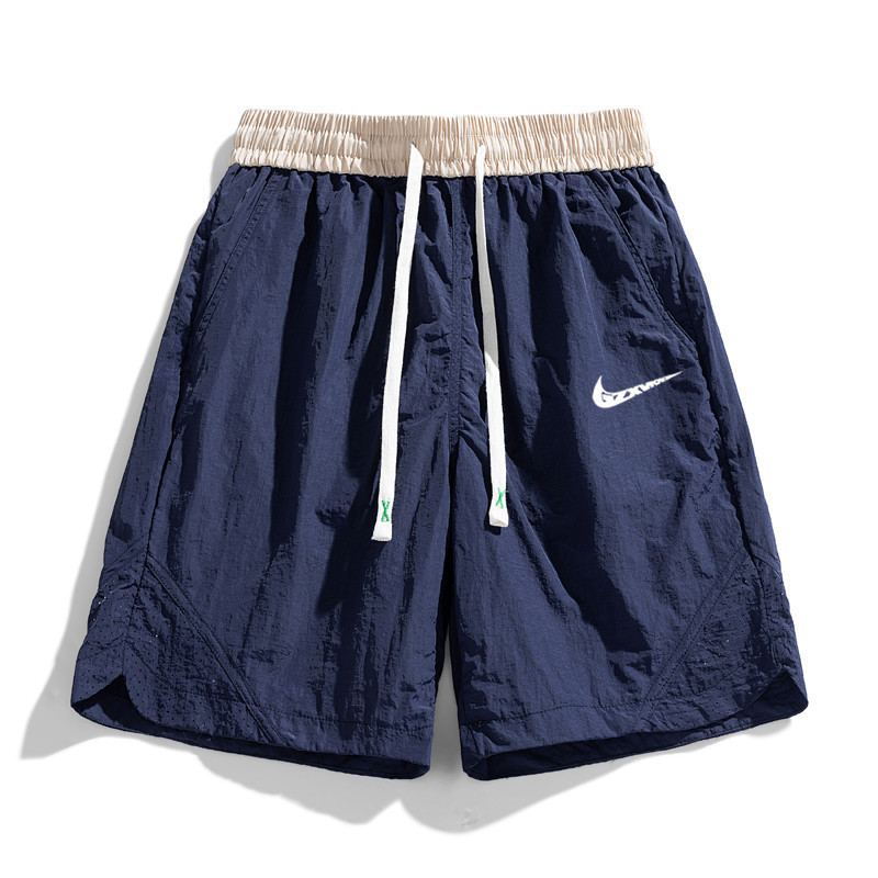 Men's Pants 2025 Summer Explosions Five-point Pants Shorts Men's plus size Loose Thin Casual Breathable Quick-drying Hole-filling Pants