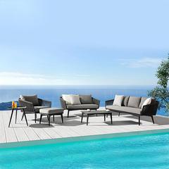 戶外沙發藤編庭院藤椅子組合露天沙發椅室外陽台三人防曬防水雙人