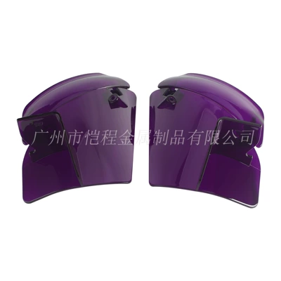 23-26 Years, Motorcycle front windshield - purple