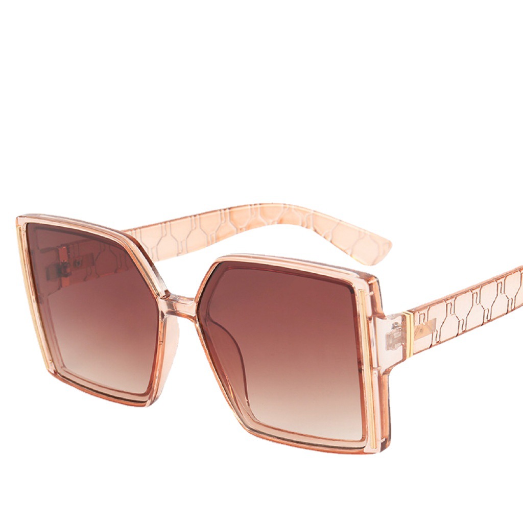 Nei modesch villfälteg a séier verkaaft, einfach Sonnebrëller, Jelly Gradient, Sonnebrëller_voghion.com