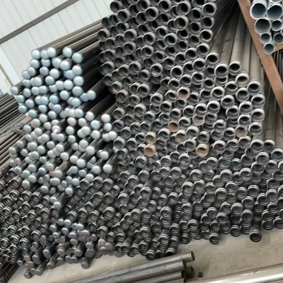 声测管厂家源头桥梁桩基超声波检测管钳压式50套筒54螺旋57声测管