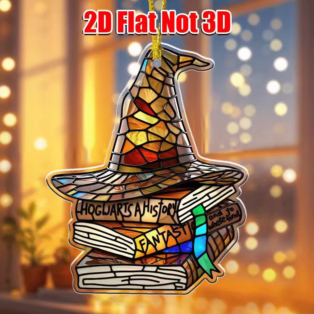 哈利波特亚克力钥匙扣定制透明摆件周边二次元钥匙挂件钥匙链定做