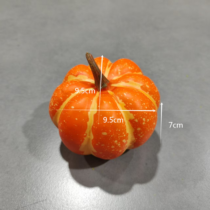 ハロウィンショッピングモールウィンドウ装飾模擬野菜偽カボチャ装飾キャビネット写真ディスプレイカボチャモデル|undefined