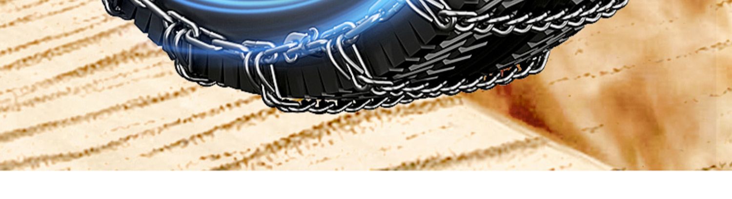 Truck Anti-Slip Chains - Heavy Duty, Ice/Snow Tire Chains