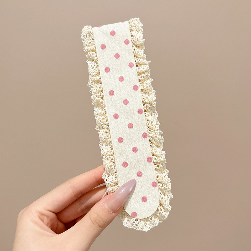 Flequillo para niños, artefacto de acabado de cabello roto, niña no lastima el cabello, cinta para el cabello con velcro, diadema en la frente de niña, tocado