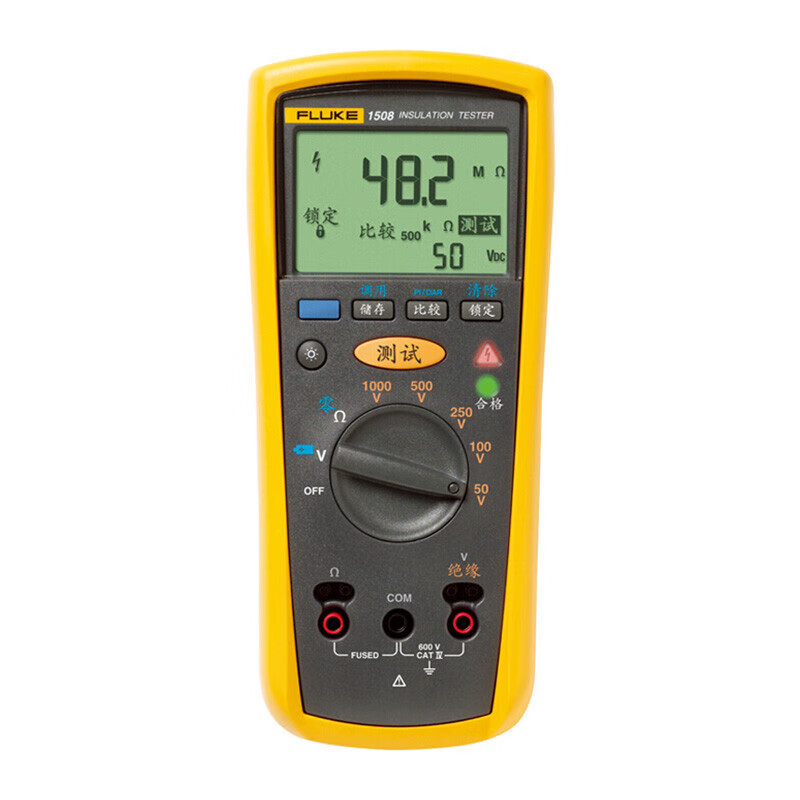 Fluke F1508 probador de resistencia de aislamiento 10G Ω