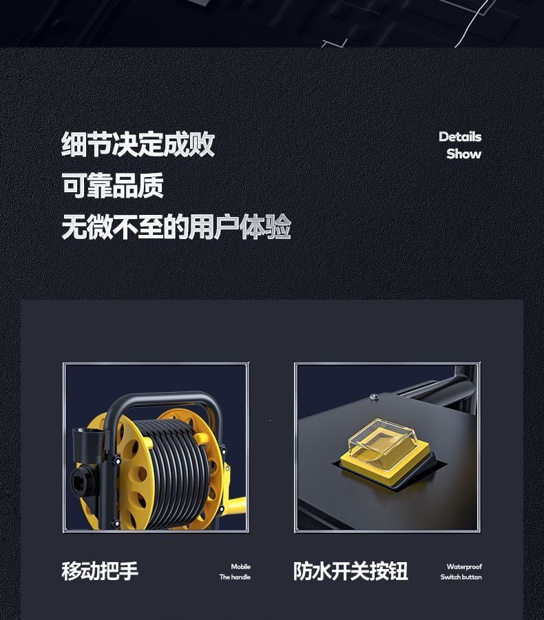 Guide Car Wash Machine 220V Commercial Car Wash Shop Farm High-Power Pressure Washer Water Gun Strong Water Pump