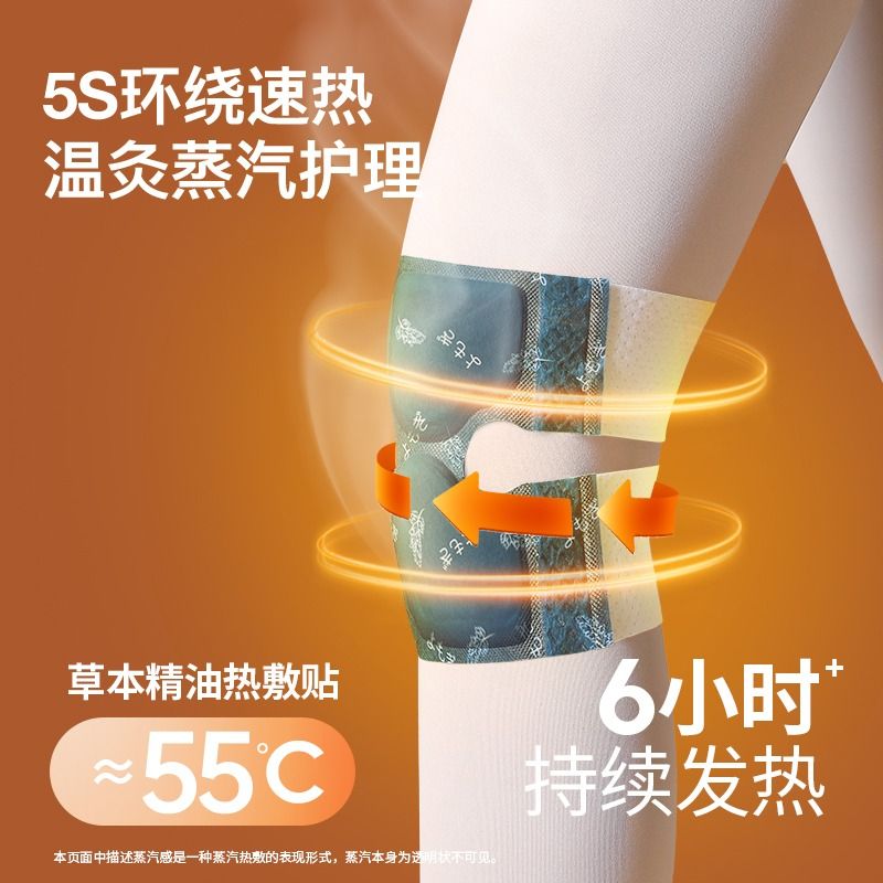 Knee hot compress joint sticker wormwood warm knee -knee stickers…