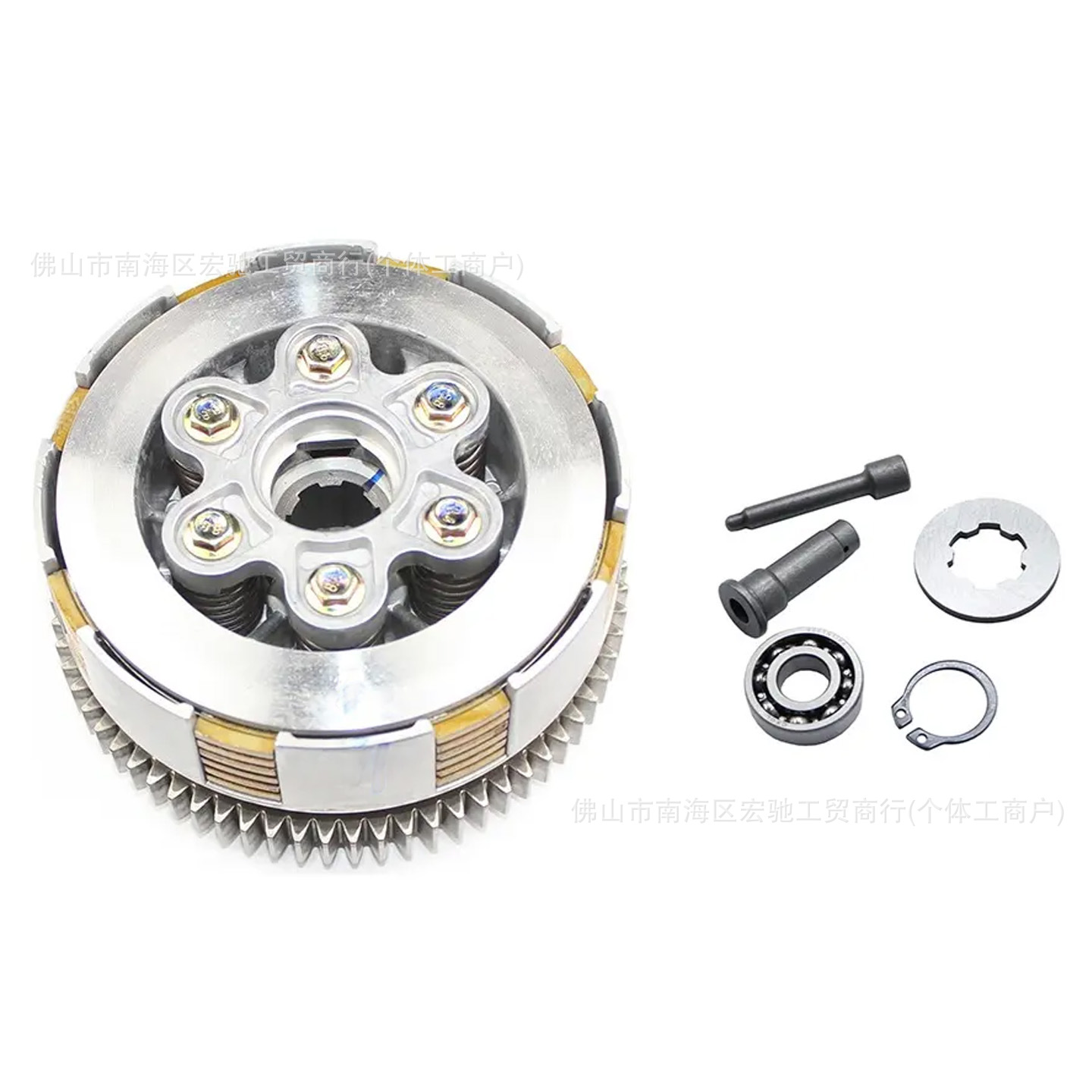 Mexico Meikeduo Motorcycle Parts Clutch Assembly Ft/Cg150 6-Pole 6-Plate Dm200 Rt250Zs