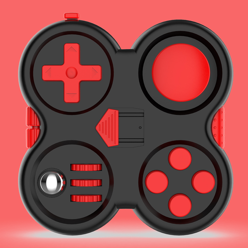 Ft04F Four-Leaf Decompression Handle Rubik's Cube Fidget Pad Decompression Toy Set Bubble Decompression Rubik's Cube