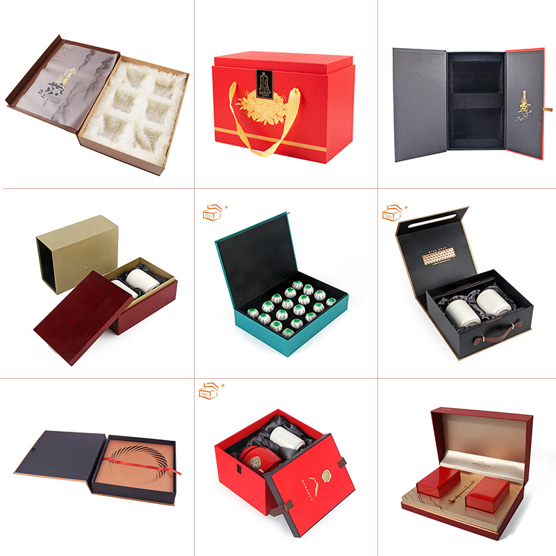 Caja de embalaje de cosméticos de cubierta flip personalizada Caja de regalo de productos de salud de alta calidad image 3