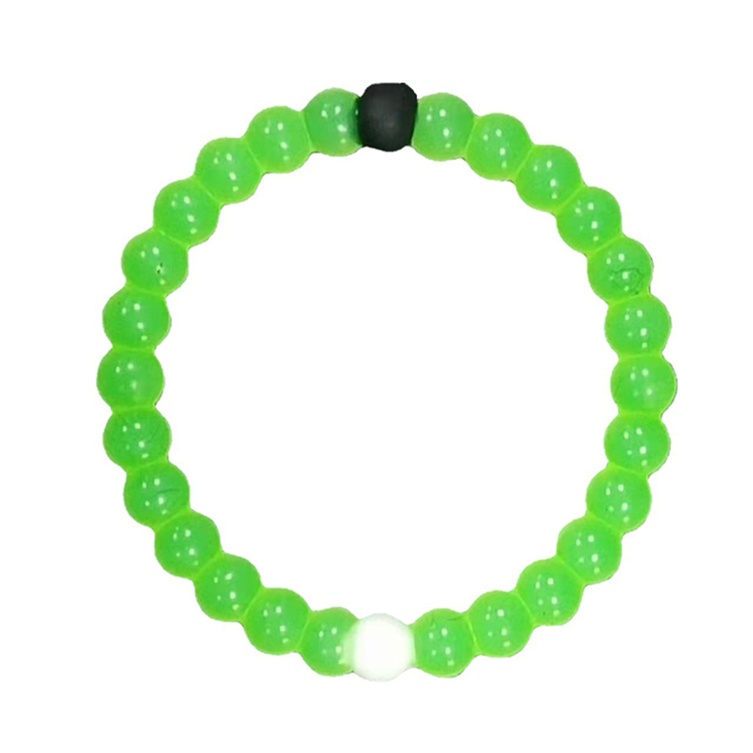 Fabricante mayorista de pulseras de cuentas de silicona, joyería versátil transparente de colores mixtos para parejas, pulseras de cuentas, un imprescindible para parejas.