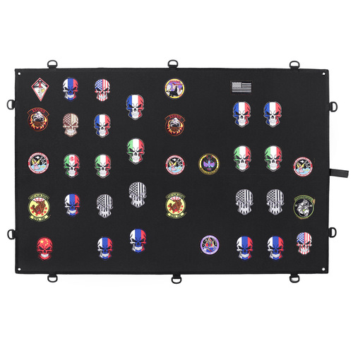 Amazon's new large and small Velcro badge storage cloth to organize tactical armbands and hang wall display cloth