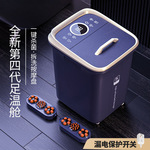 2023高端泡脚桶过小腿家用全自动电动按摩足浴盆恒温加热深桶批发