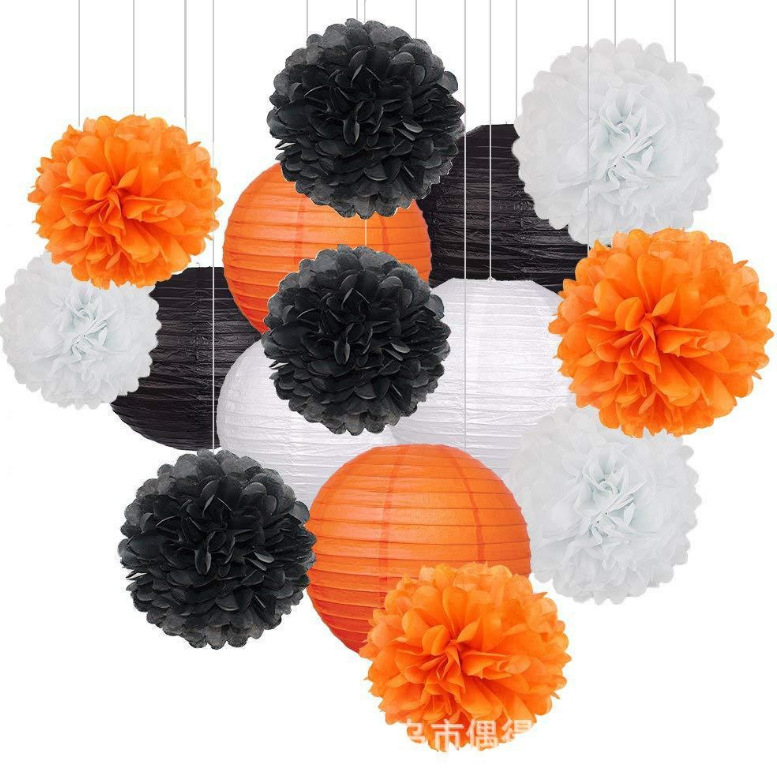 Amazon papel rosa de flores de panal de papel linterna de fiesta de cumpleaños boda cumpleaños set de decoración del hogar