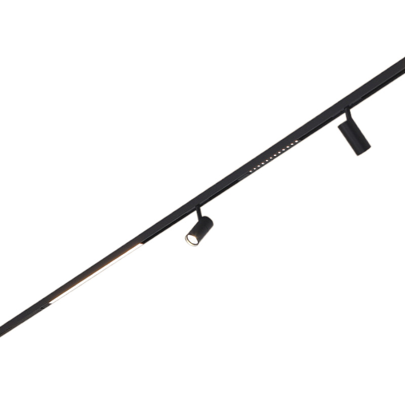 Nueva lámpara de riel de succión magnética de montaje brillante de Zhongshan ultrafina, lámpara simple moderna, sala de estar, dormitorio, techo, lámpara principal