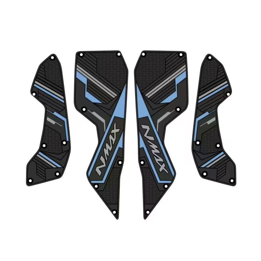Suitable for Yamahanmax155Tubro Rubber Anti-Slip Foot Pedals and Foot Pads, Cross-Border Factory Wholesale Scooters