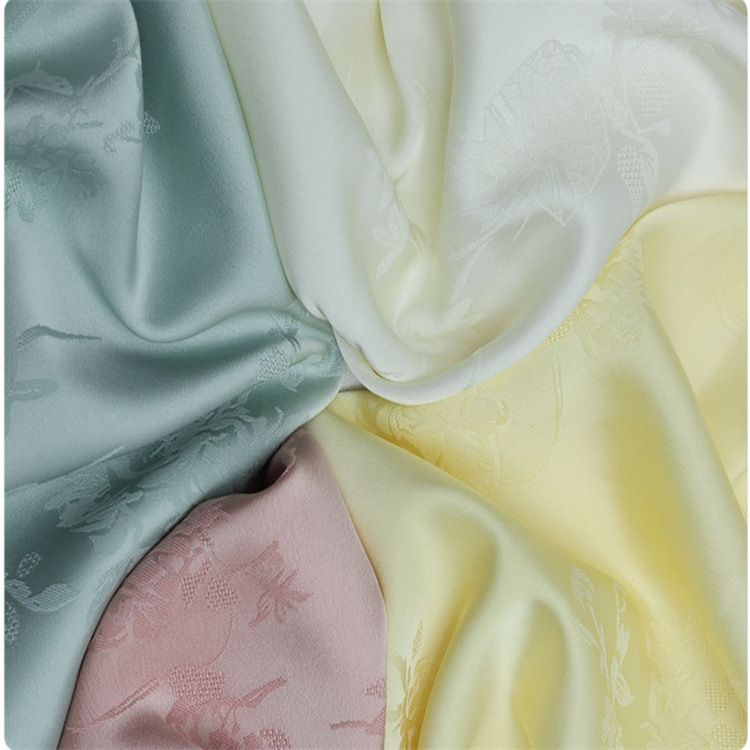 2026开春田园盆栽花卉提花布料汉服连衣裙新中式旗袍衬衫外套布