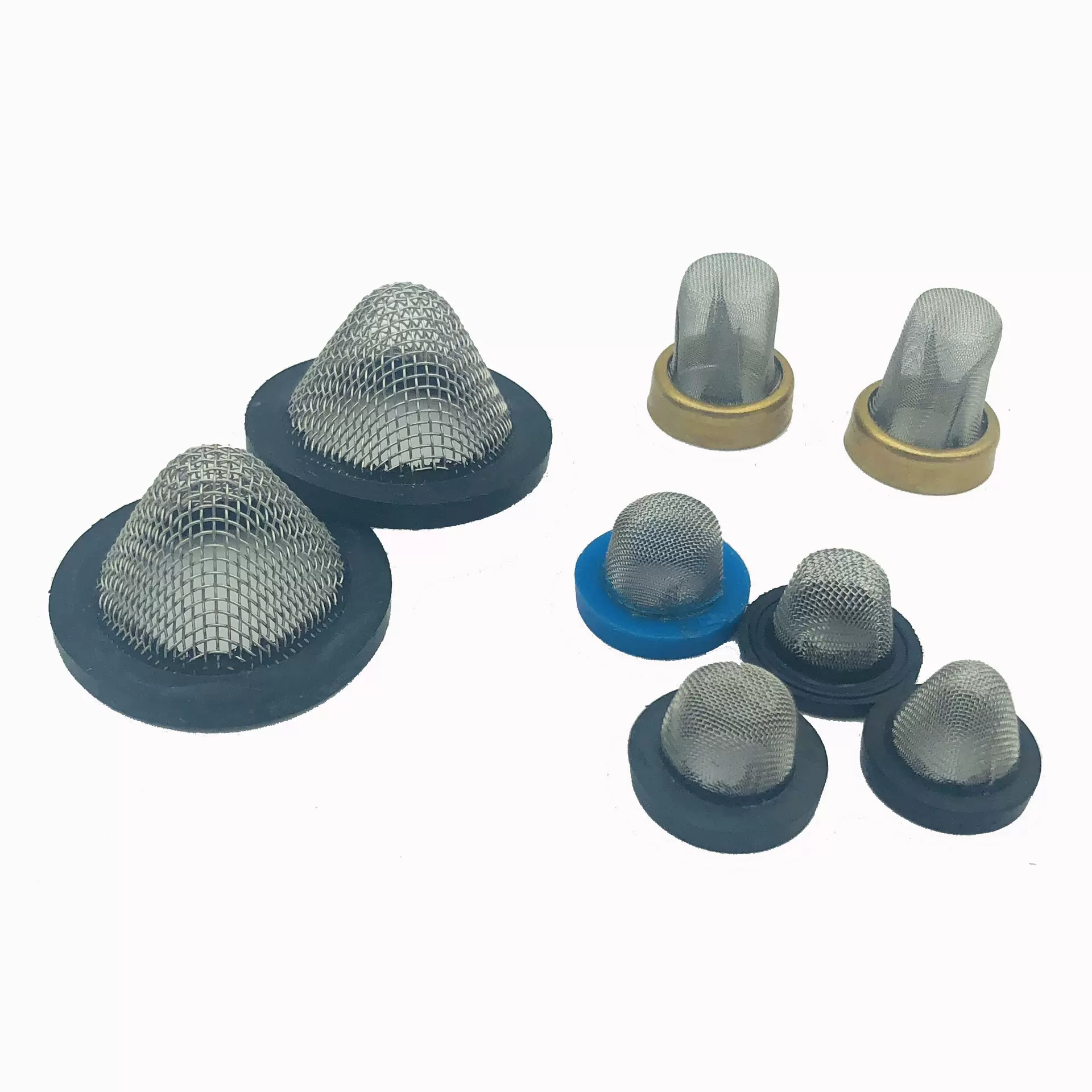 24mm高精密硅胶NBR平垫包边密封滤网配件过滤网芯