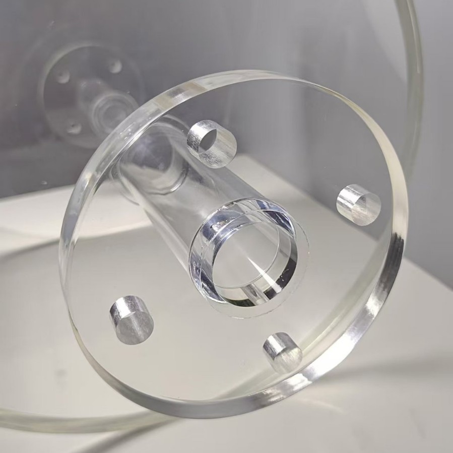 亚克力板厂家有机玻璃制品定制工厂实验仪器装置透明圆管