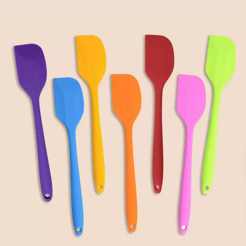 一体式硅胶刮刀牛油铲子奶油蛋糕抹刀牛轧糖果酱搅拌刮板烘焙工具