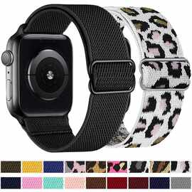 xDfind 可调节八字滑扣弹力尼龙表带适用于Apple Watch 系列