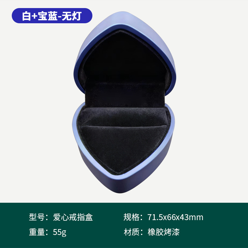 Blue ring, box
