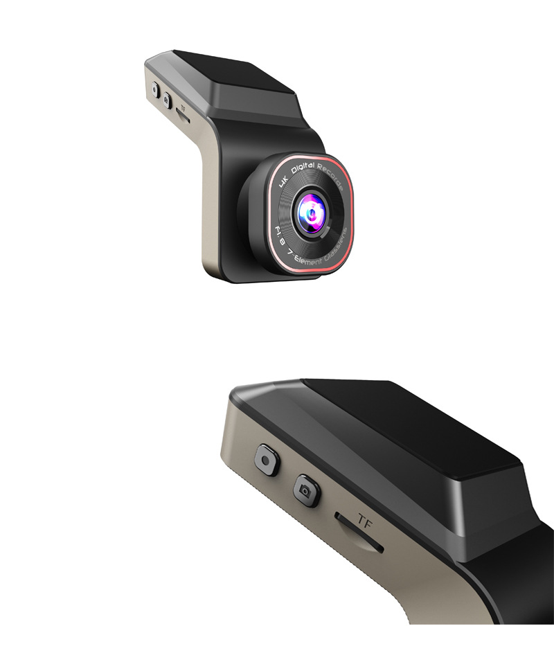 Wifi Driving Recorder Parking Monitoring 2K Front and Rear Dual Lens Reversing Image Car Collision Sensor Recorder