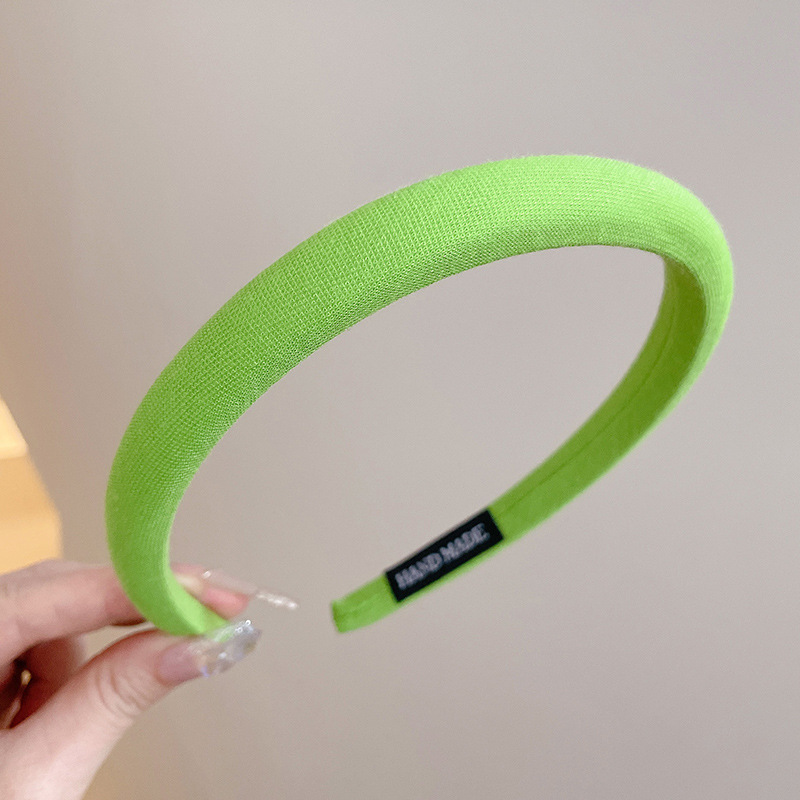 Meilad High Crane Top Hairband 2025 nuevo estilo de alta sensación Hairband tela esponja de otoño y invierno prensado tocado coreano