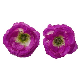 Artificial eustoma flower wedding hall table flower decoration minority head flower diy Garland gift box accessories flower arrangement