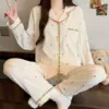 5816#[Yunduo cotton long-sleeved suit]