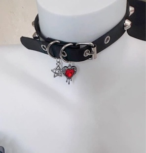 ins�������y2k���Ļ����ù��^��chocker�i��Ȧ�tɫ���ĵ���