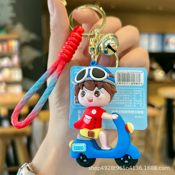 Blue car boy