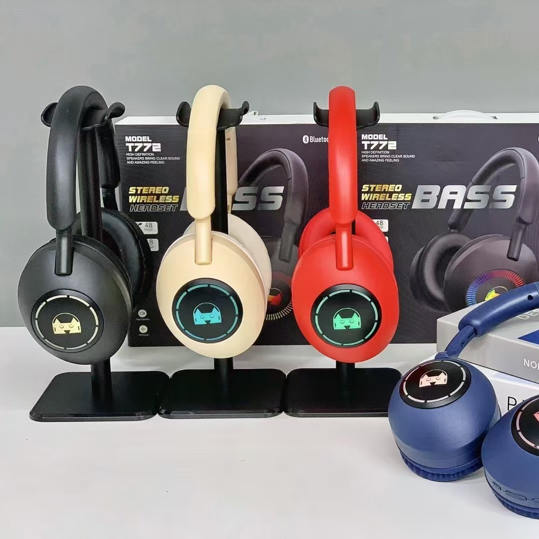Transfronterizo nuevo T772 auriculares Bluetooth auriculares auriculares de juego inalámbricos auriculares auriculares universales para teléfonos celulares