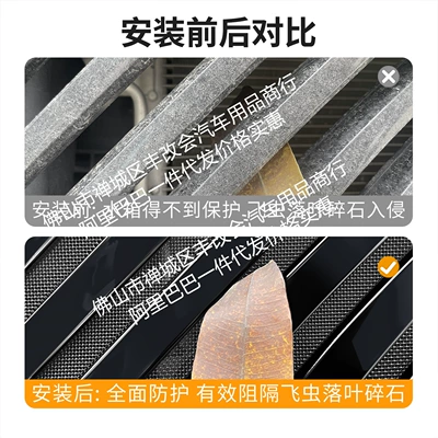 Modification Decorative Strip Accessories, Automobile anti-insect net