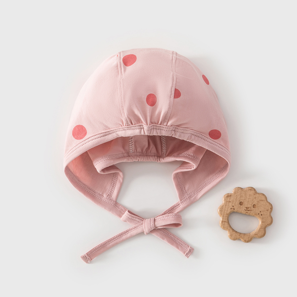 Sombrero fetal de algodón recién nacido frutas sin hueso primavera y verano bebé sombrero de puerta 0 en junio lindo sombrero recién nacido
