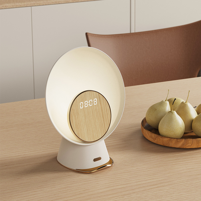 달빛 분위기 야간 조명 무선 충전 오디오 서브우퍼 스마트 홈 알람 시계 블루투스 소형 스피커 스테레오